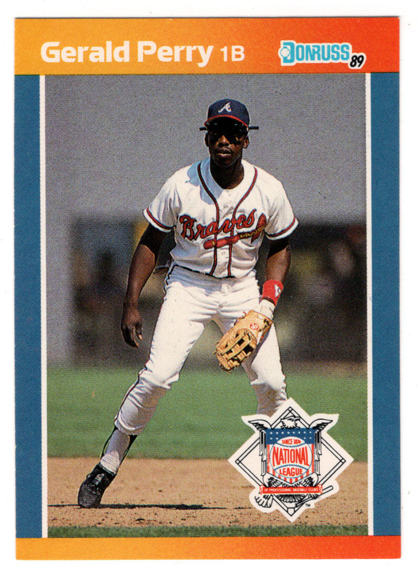 Gerald Perry - Atlanta Braves (MLB Baseball Card) 1989 Donruss All-Stars # 57 Mint