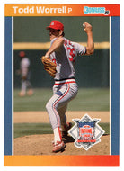 Todd Worrell - St. Louis Cardinals (MLB Baseball Card) 1989 Donruss All-Stars # 60 Mint