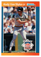 Andy Van Slyke - Pittsburgh Pirates (MLB Baseball Card) 1989 Donruss All-Stars # 61 Mint