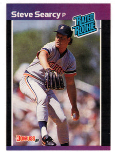 Steve Searcy - Detroit Tigers - Rated Rookies (MLB Baseball Card) 1989 Donruss # 29 Mint