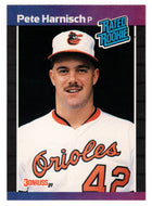 Pete Harnisch RC - Baltimore Orioles - Rated Rookies (MLB Baseball Card) 1989 Donruss # 44 Mint