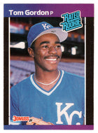 Tom Gordon RC - Kansas City Royals - Rated Rookies (MLB Baseball Card) 1989 Donruss # 45 Mint