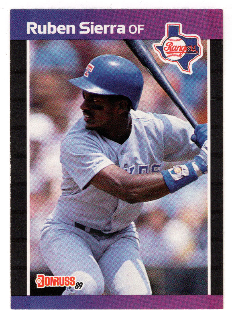 Ruben Sierra - Texas Rangers (MLB Baseball Card) 1989 Donruss # 48 Mint