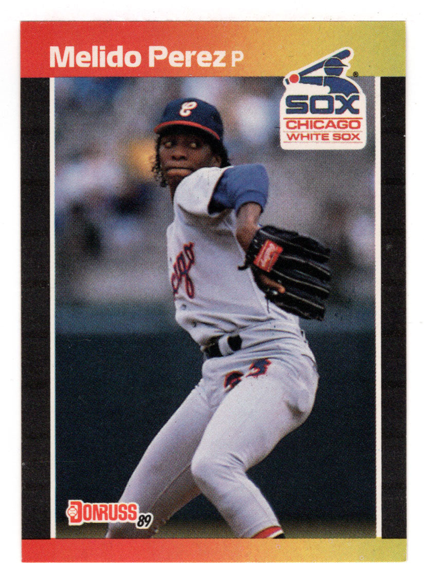 Melido Perez Team: Chicago White Sox (MLB Baseball Card) 1989 Donruss # 58 Mint