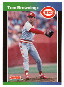 Tom Browning - Cincinnati Reds (MLB Baseball Card) 1989 Donruss # 71 Mint