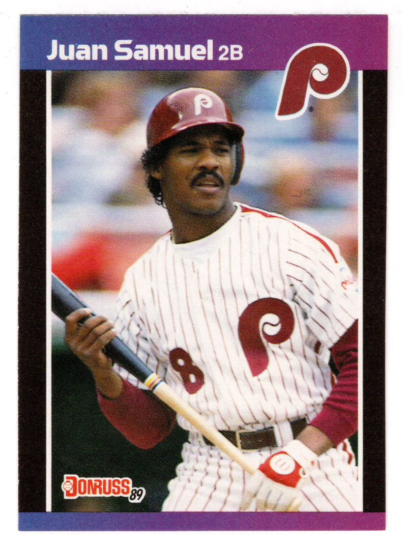 Juan Samuel - Philadelphia Phillies (MLB Baseball Card) 1989 Donruss # 76 Mint