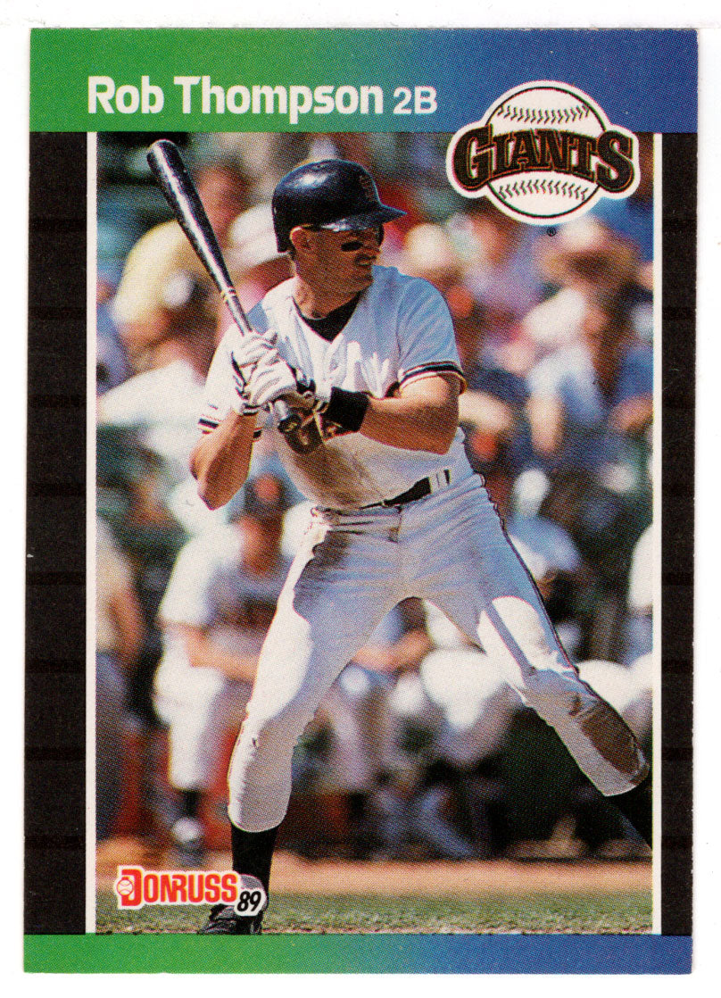 Robby Thompson - San Francisco Giants (MLB Baseball Card) 1989 Donruss # 98 Mint