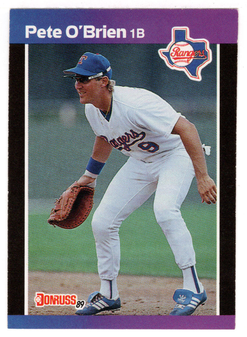 Pete O'Brien - Texas Rangers (MLB Baseball Card) 1989 Donruss # 107 Mint