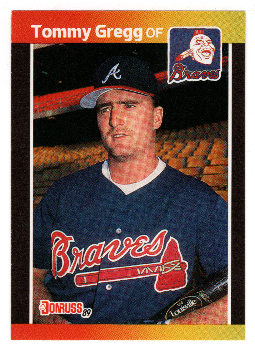 Tommy Gregg - Atlanta Braves (MLB Baseball Card) 1989 Donruss # 121 Mint