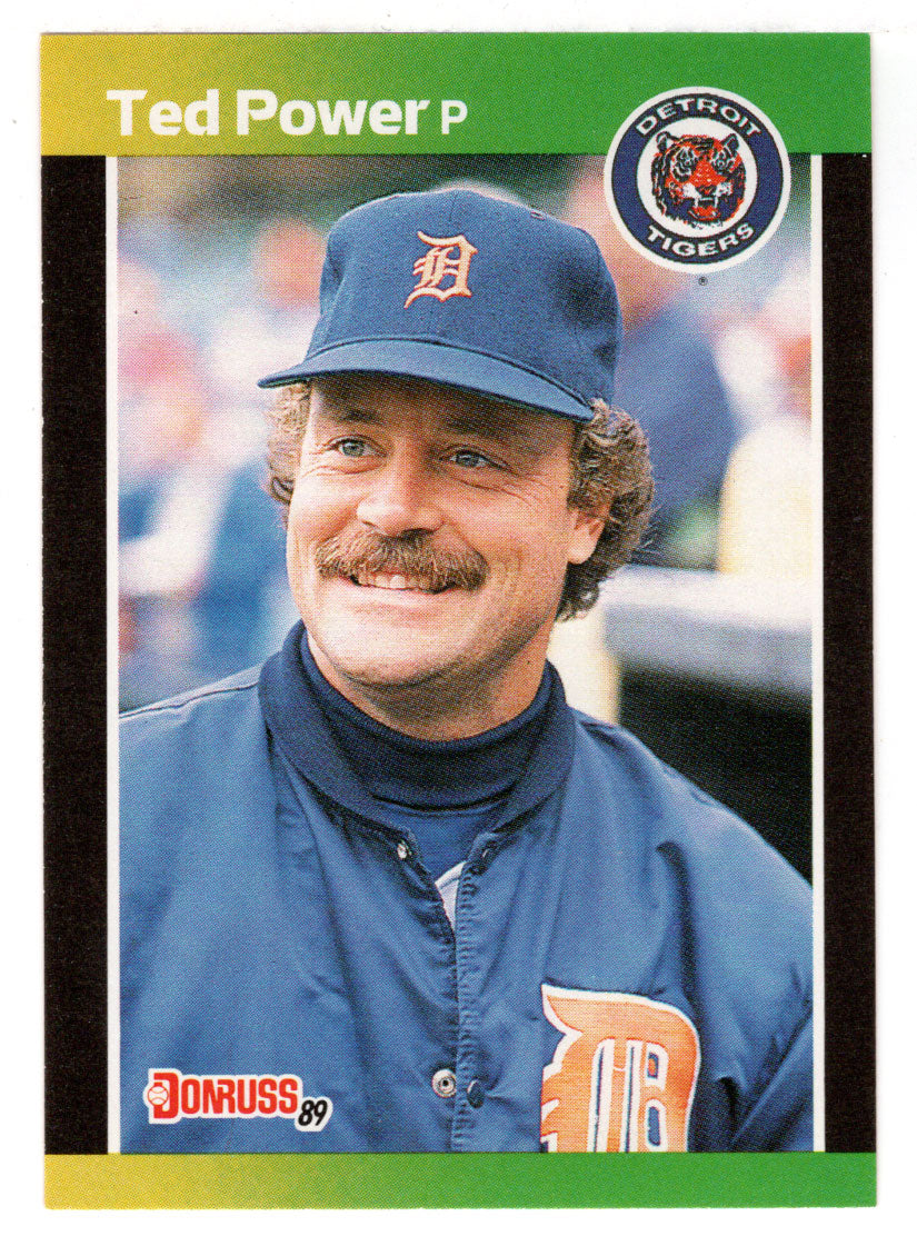 Ted Power - Detroit Tigers (MLB Baseball Card) 1989 Donruss # 153 Mint