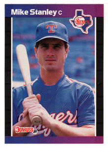 Mike Stanley - Texas Rangers (MLB Baseball Card) 1989 Donruss # 166 Mint