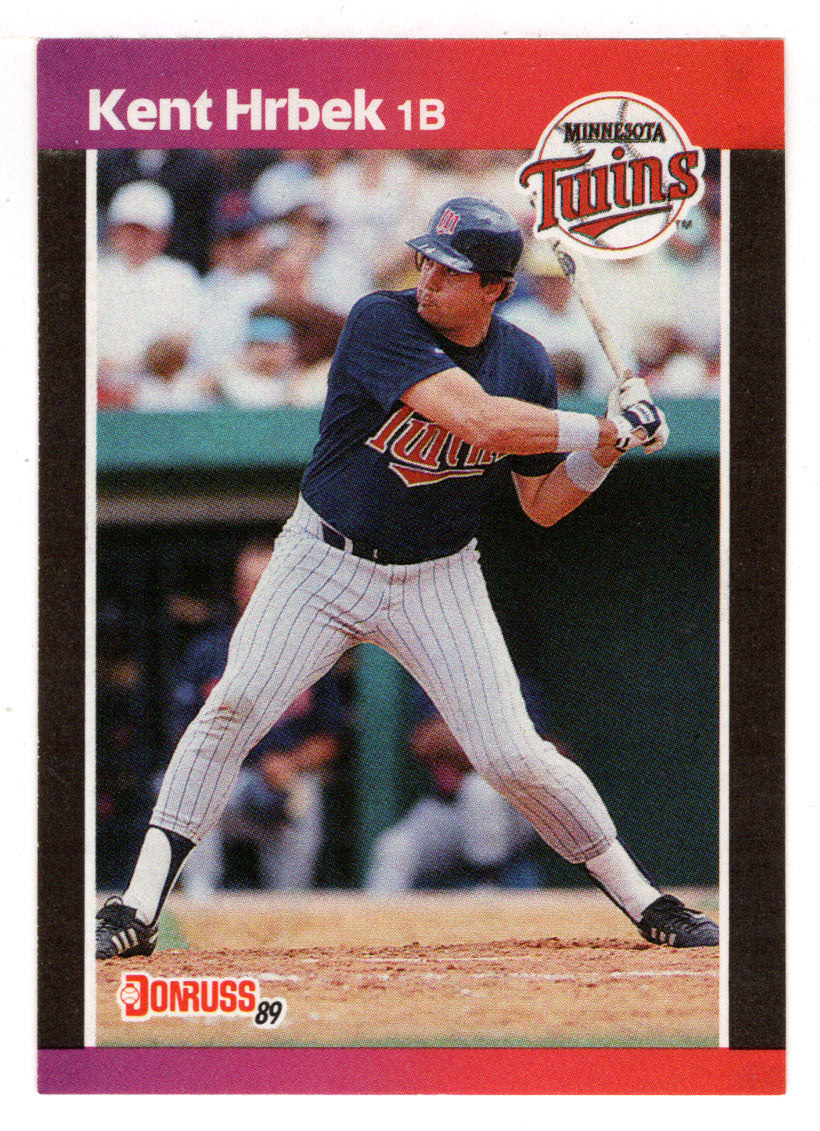 Kent Hrbek - Minnesota Twins (MLB Baseball Card) 1989 Donruss # 199 Mint