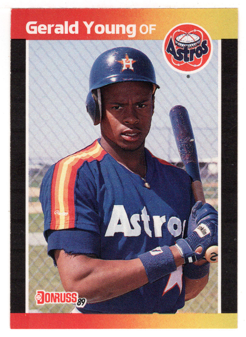 Gerald Young - Houston Astros (MLB Baseball Card) 1989 Donruss # 207 Mint