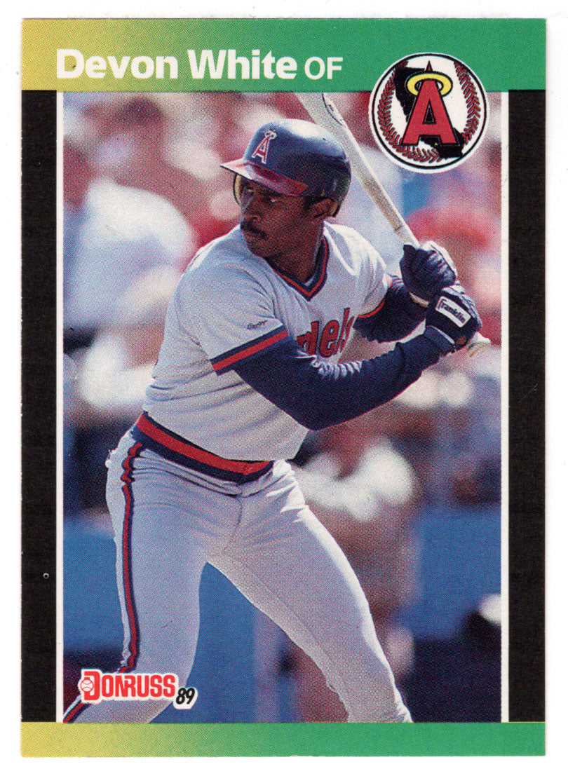 Devon White - California Angels (MLB Baseball Card) 1989 Donruss # 213 Mint