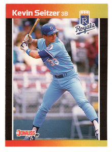 Kevin Seitzer - Kansas City Royals (MLB Baseball Card) 1989 Donruss # 238 Mint