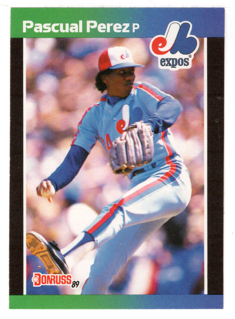 Pascual Perez - Montreal Expos (MLB Baseball Card) 1989 Donruss # 248 Mint