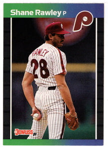 Shane Rawley - Philadelphia Phillies (MLB Baseball Card) 1989 Donruss # 251 Mint