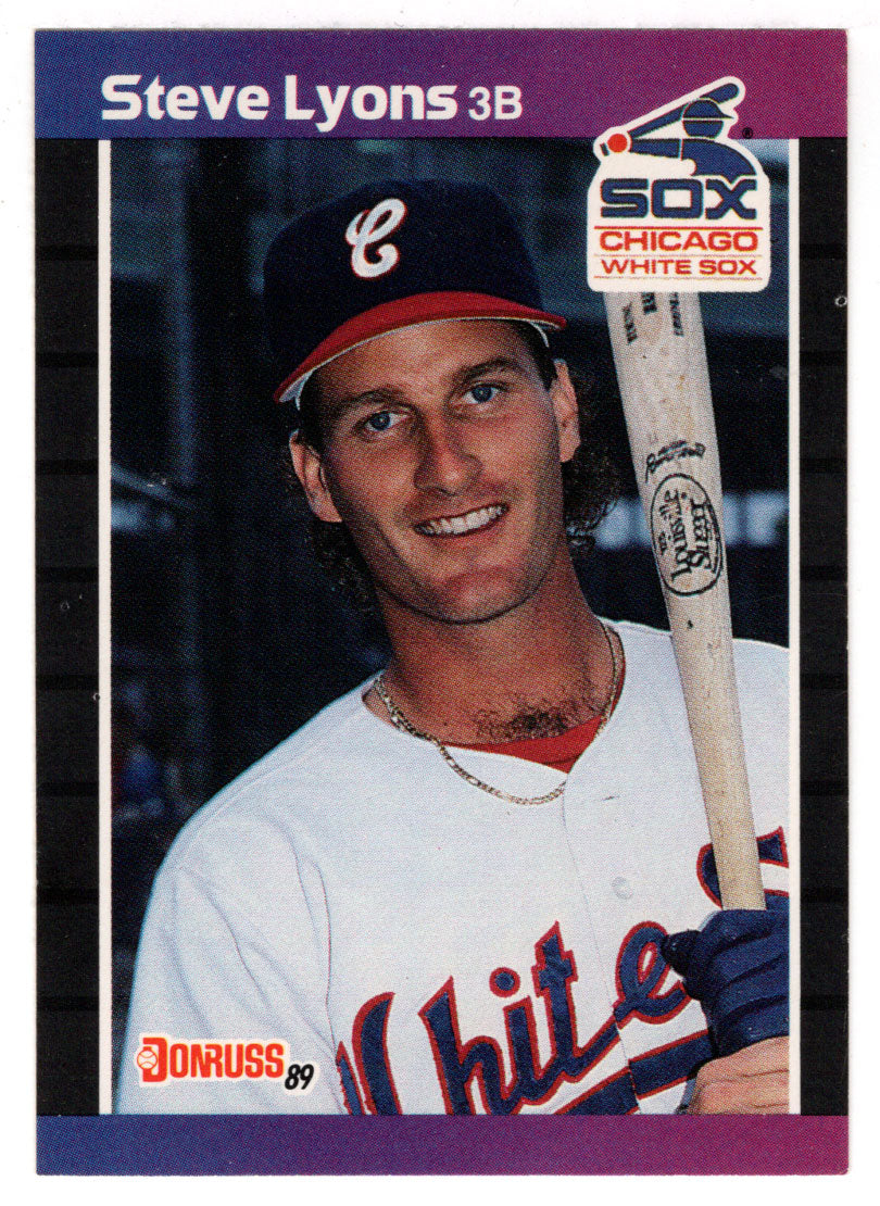 Steve Lyons - Chicago White Sox (MLB Baseball Card) 1989 Donruss # 253 Mint