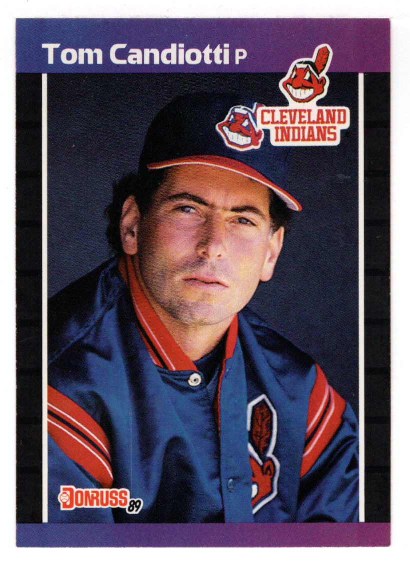 Tom Candiotti - Cleveland Indians (MLB Baseball Card) 1989 Donruss # 256 Mint