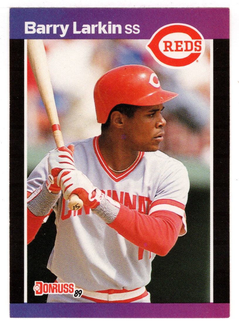 Barry Larkin - Cincinnati Reds (MLB Baseball Card) 1989 Donruss # 257 Mint