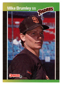 Mike Brumley - San Diego Padres (MLB Baseball Card) 1989 Donruss # 302 Mint