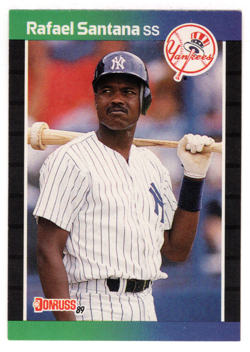 Rafael Santana - New York Yankees (MLB Baseball Card) 1989 Donruss # 309 Mint
