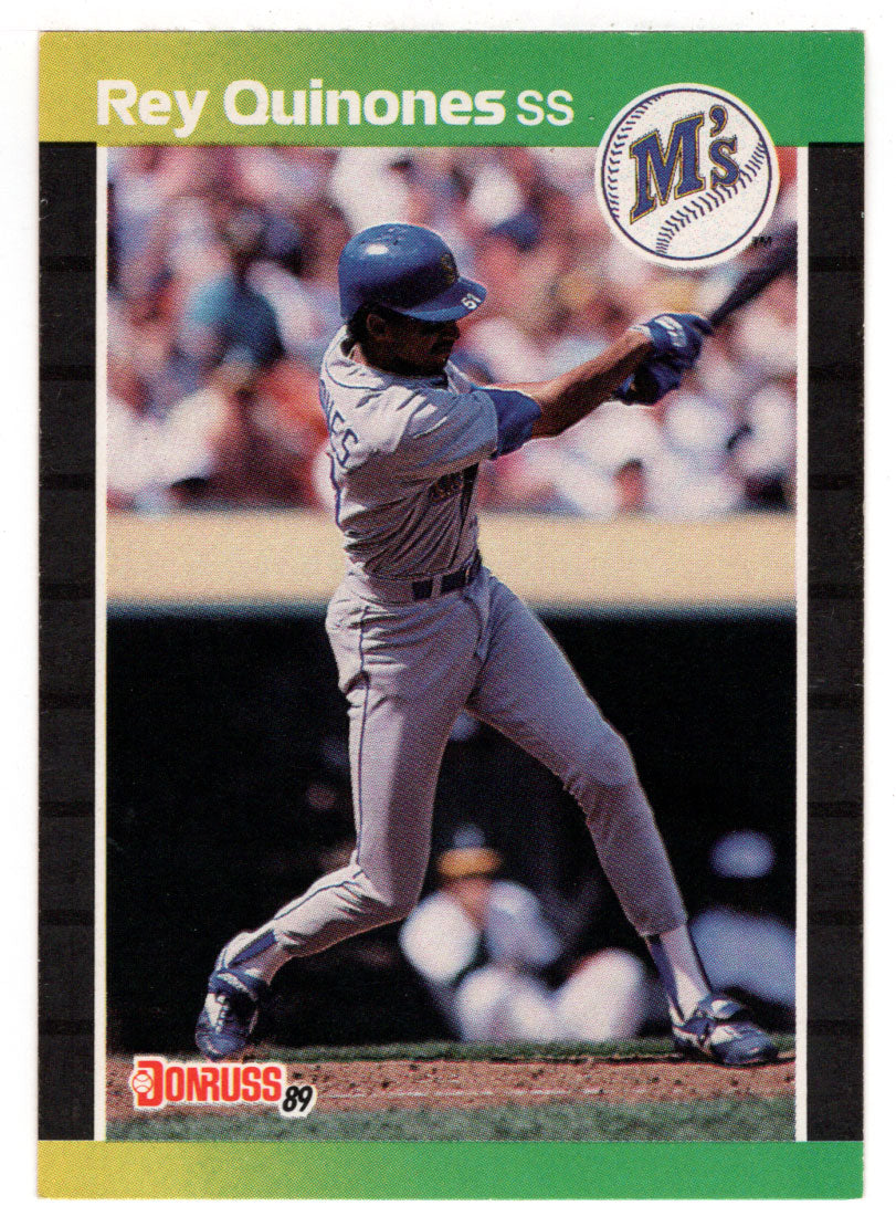 Rey Quinones - Seattle Mariners (MLB Baseball Card) 1989 Donruss # 330 Mint