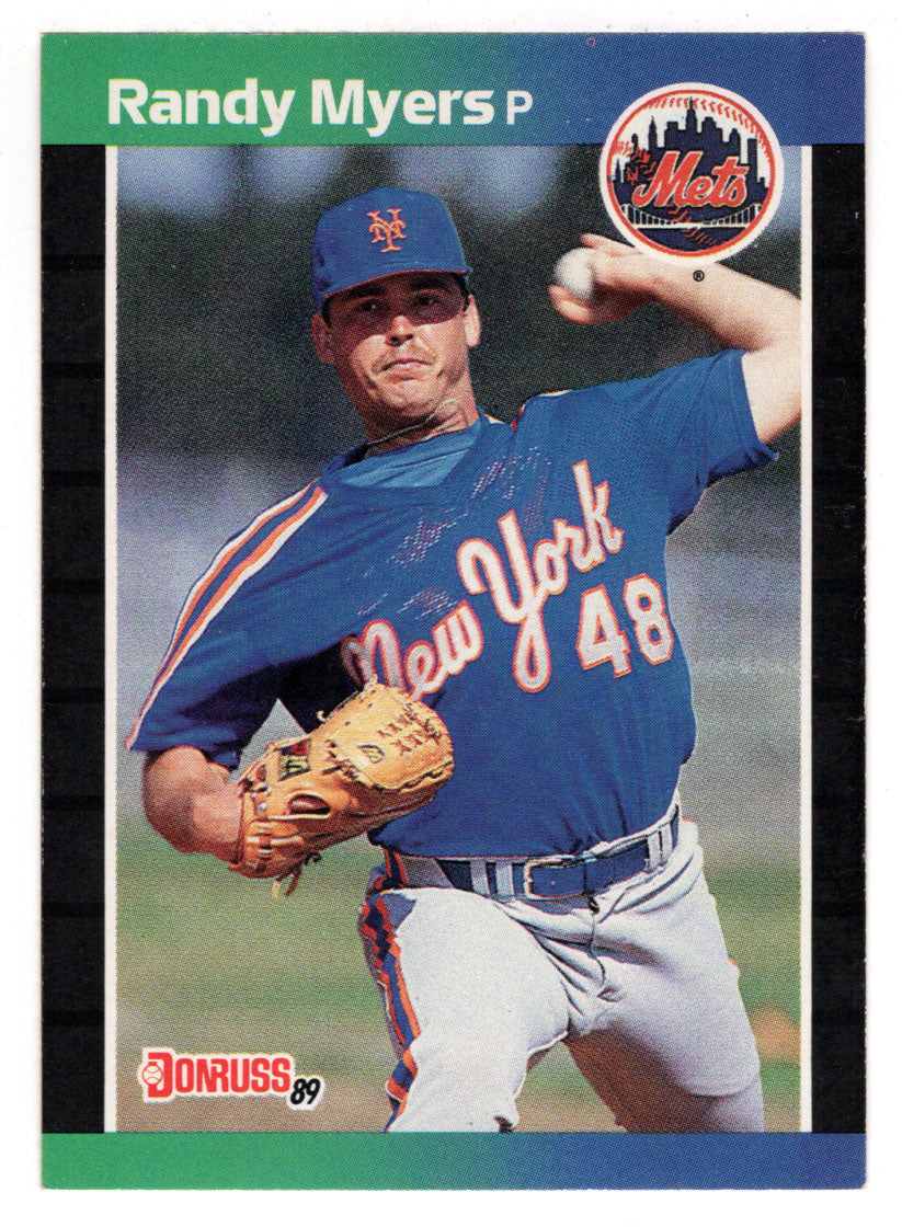 Randy Myers - New York Mets (MLB Baseball Card) 1989 Donruss # 336 Mint