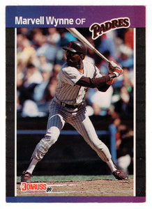 Marvell Wynne - San Diego Padres (MLB Baseball Card) 1989 Donruss # 347 Mint