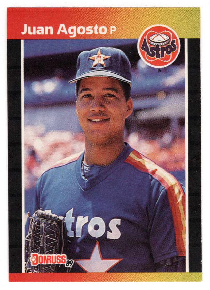 Juan Agosto - Houston Astros (MLB Baseball Card) 1989 Donruss # 354 Mint