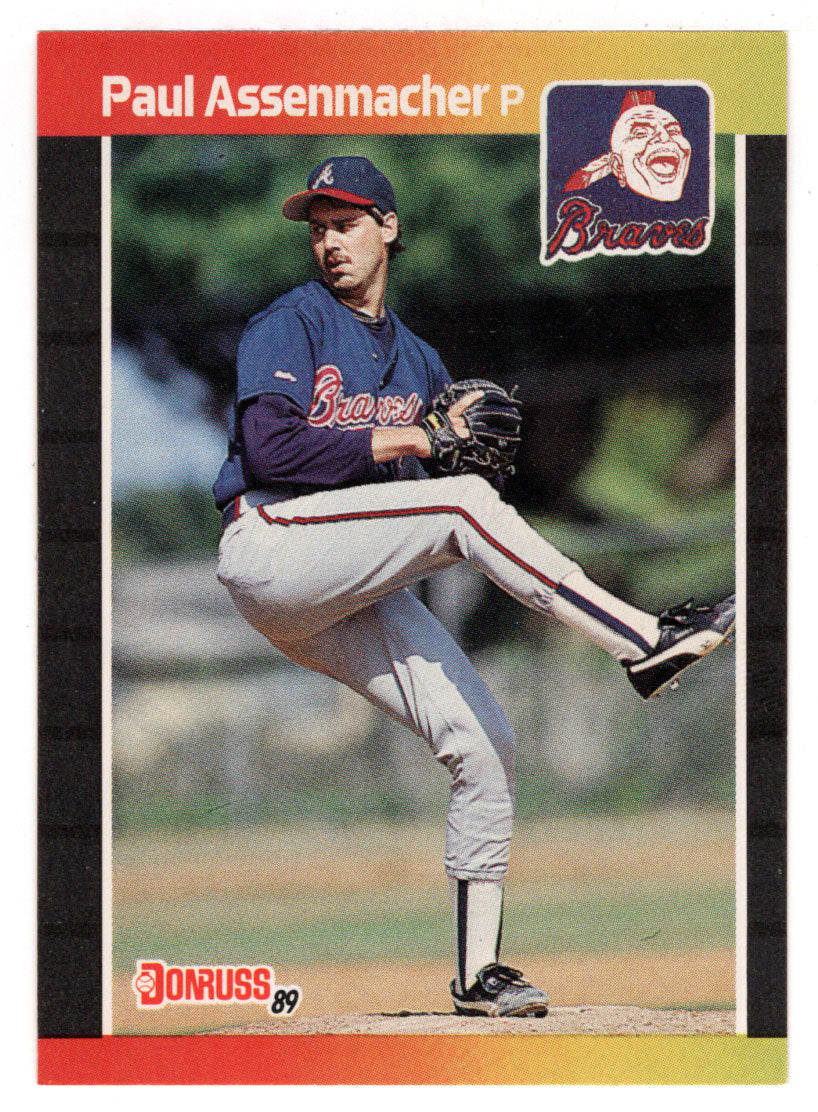 Paul Assenmacher - Atlanta Braves (MLB Baseball Card) 1989 Donruss # 357 Mint