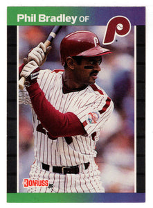 Phil Bradley - Philadelphia Phillies (MLB Baseball Card) 1989 Donruss # 369 Mint