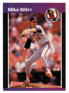 Mike Witt - California Angels (MLB Baseball Card) 1989 Donruss # 372 Mint