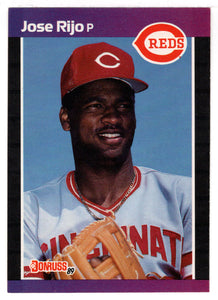 Jose Rijo - Cincinnati Reds (MLB Baseball Card) 1989 Donruss # 375 Mint
