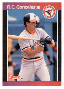 Rene Gonzales - Baltimore Orioles (MLB Baseball Card) 1989 Donruss # 377 Mint