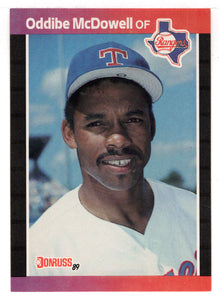 Oddibe McDowell - Texas Rangers (MLB Baseball Card) 1989 Donruss # 378 Mint