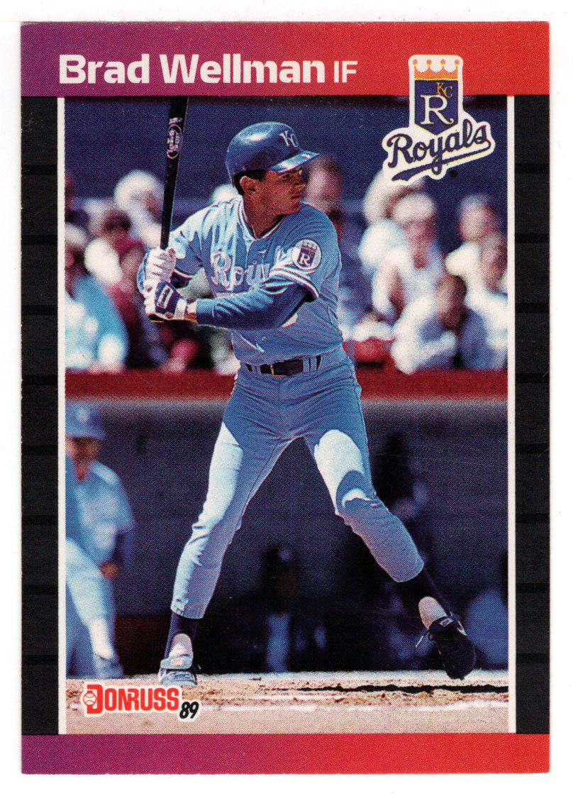 Brad Wellman - Kansas City Royals (MLB Baseball Card) 1989 Donruss # 380 Mint