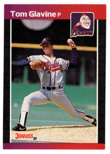 Tom Glavine - Atlanta Braves (MLB Baseball Card) 1989 Donruss # 381 Mint