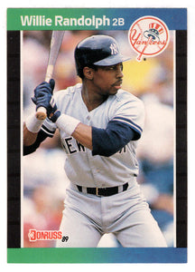 Willie Randolph - New York Yankees (MLB Baseball Card) 1989 Donruss # 395 Mint