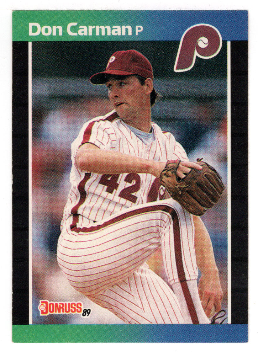 Don Carman - Philadelphia Phillies (MLB Baseball Card) 1989 Donruss # 396 Mint