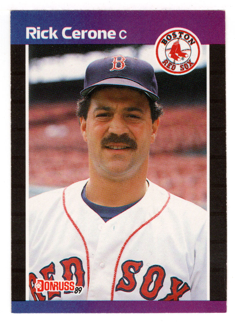 Rick Cerone - Boston Red Sox (MLB Baseball Card) 1989 Donruss # 398 Mint
