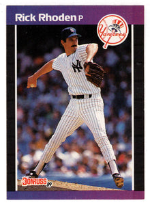 Rick Rhoden - New York Yankees (MLB Baseball Card) 1989 Donruss # 429 Mint