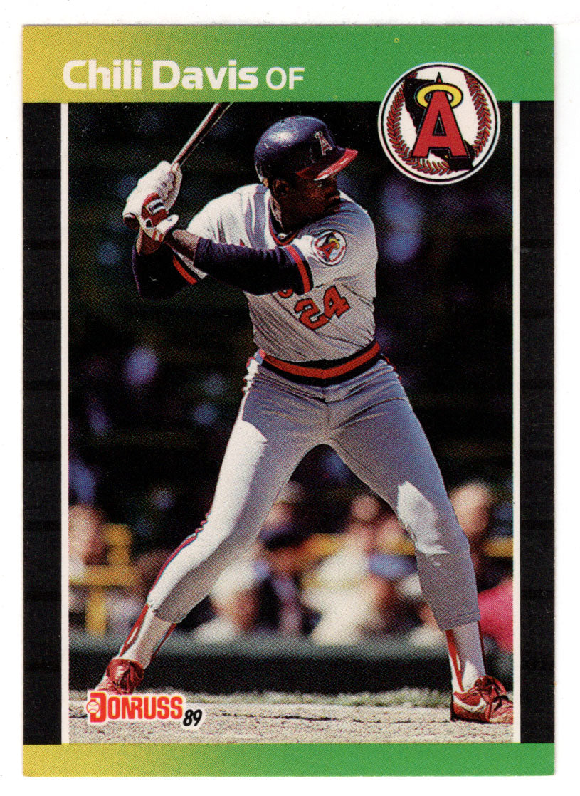 Chili Davis - California Angels (MLB Baseball Card) 1989 Donruss # 449 Mint