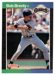 Bob Brenly - San Francisco Giants (MLB Baseball Card) 1989 Donruss # 453 Mint
