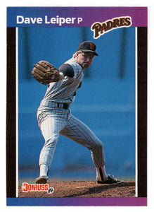 Dave Leiper - San Diego Padres (MLB Baseball Card) 1989 Donruss # 465 Mint