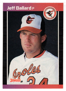 Jeff Ballard - Baltimore Orioles (MLB Baseball Card) 1989 Donruss # 495 Mint