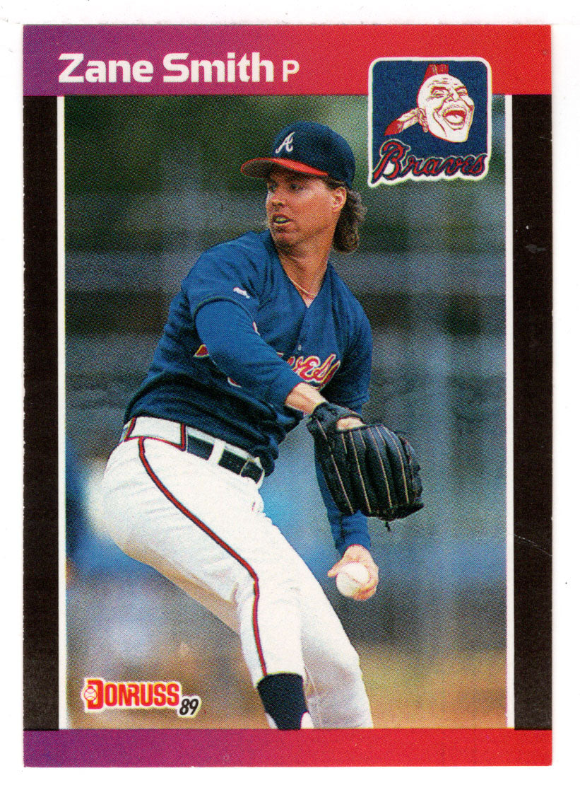 Zane Smith - Atlanta Braves (MLB Baseball Card) 1989 Donruss # 499 Mint
