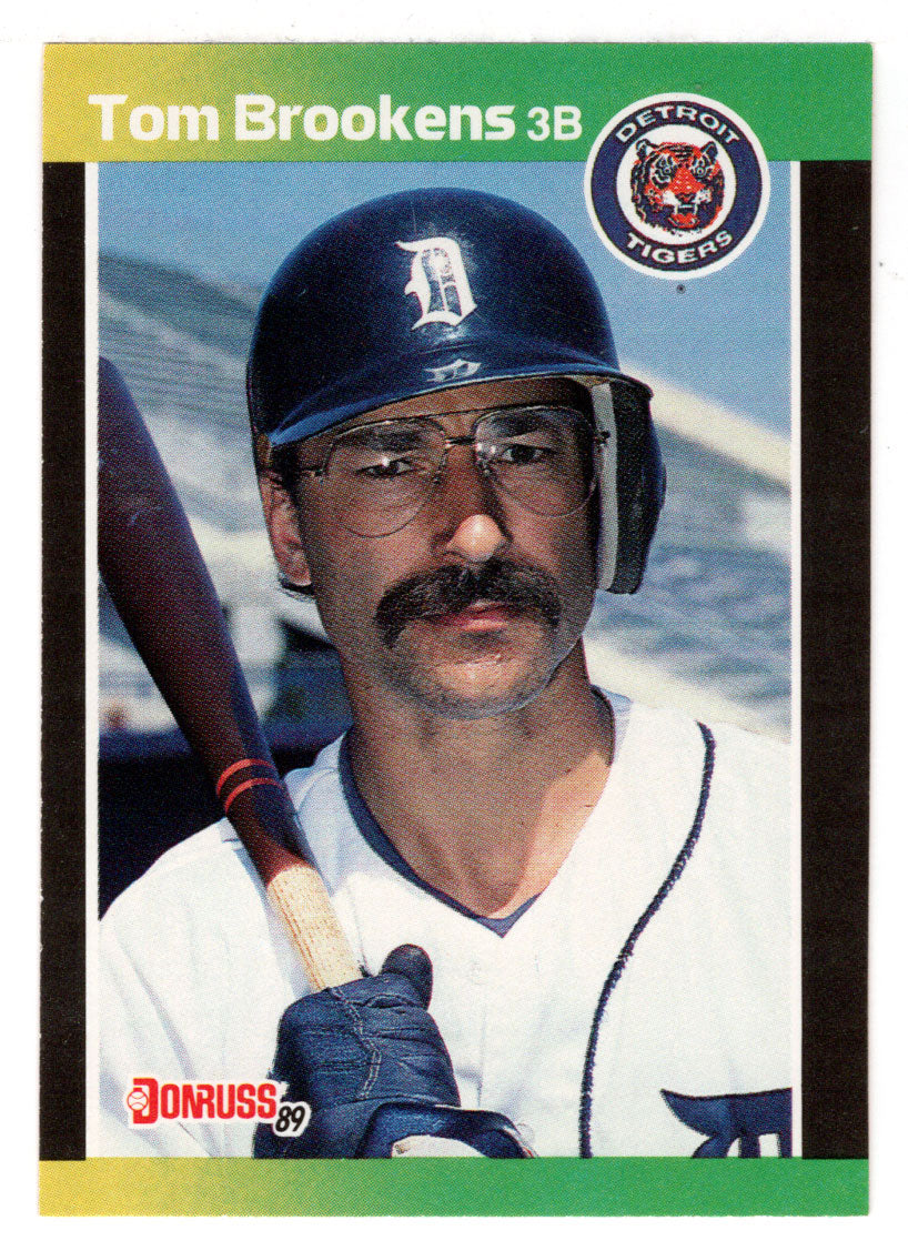 Tom Brookens - Detroit Tigers (MLB Baseball Card) 1989 Donruss # 508 Mint