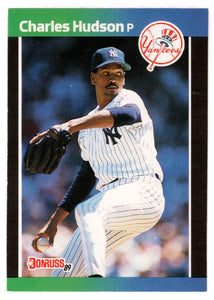 Charles Hudson - New York Yankees (MLB Baseball Card) 1989 Donruss # 514 Mint