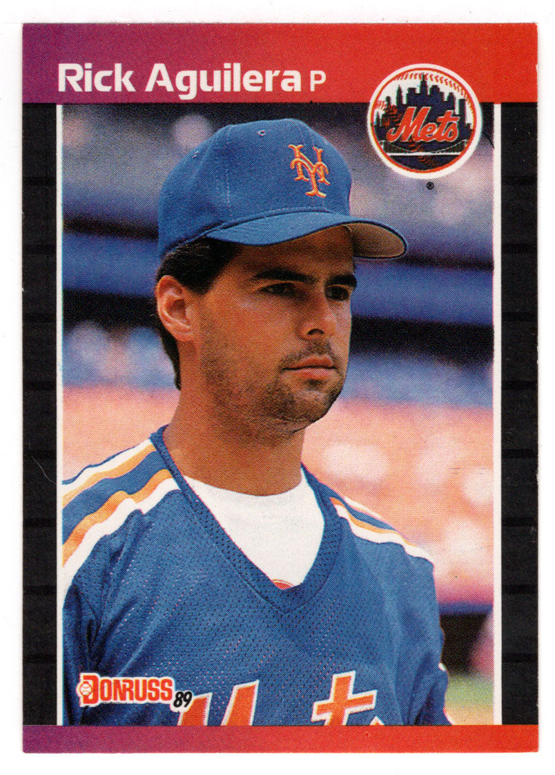 Rick Aguilera - New York Mets (MLB Baseball Card) 1989 Donruss # 526 Mint